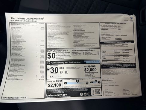 Used 2026 BMW 228i xDrive w/ Technology Package AWD/4WD image 17