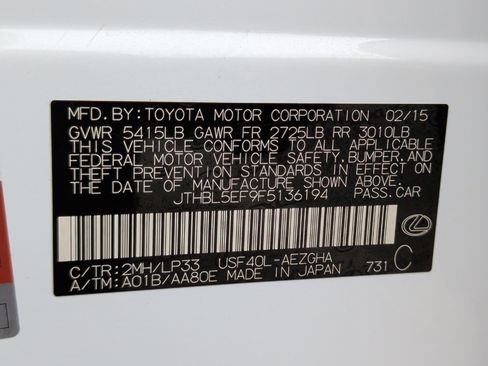 Used 2015 Lexus LS 460 RWD image 40