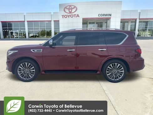 Used 2021 INFINITI QX80 Sensory w/ All-Season Package RWD image 2