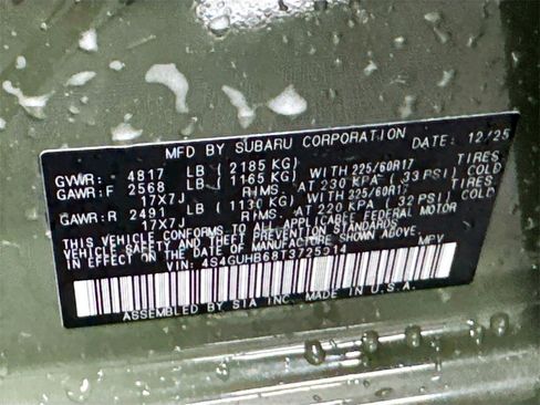 New 2026 Subaru Crosstrek 2.5i image 33