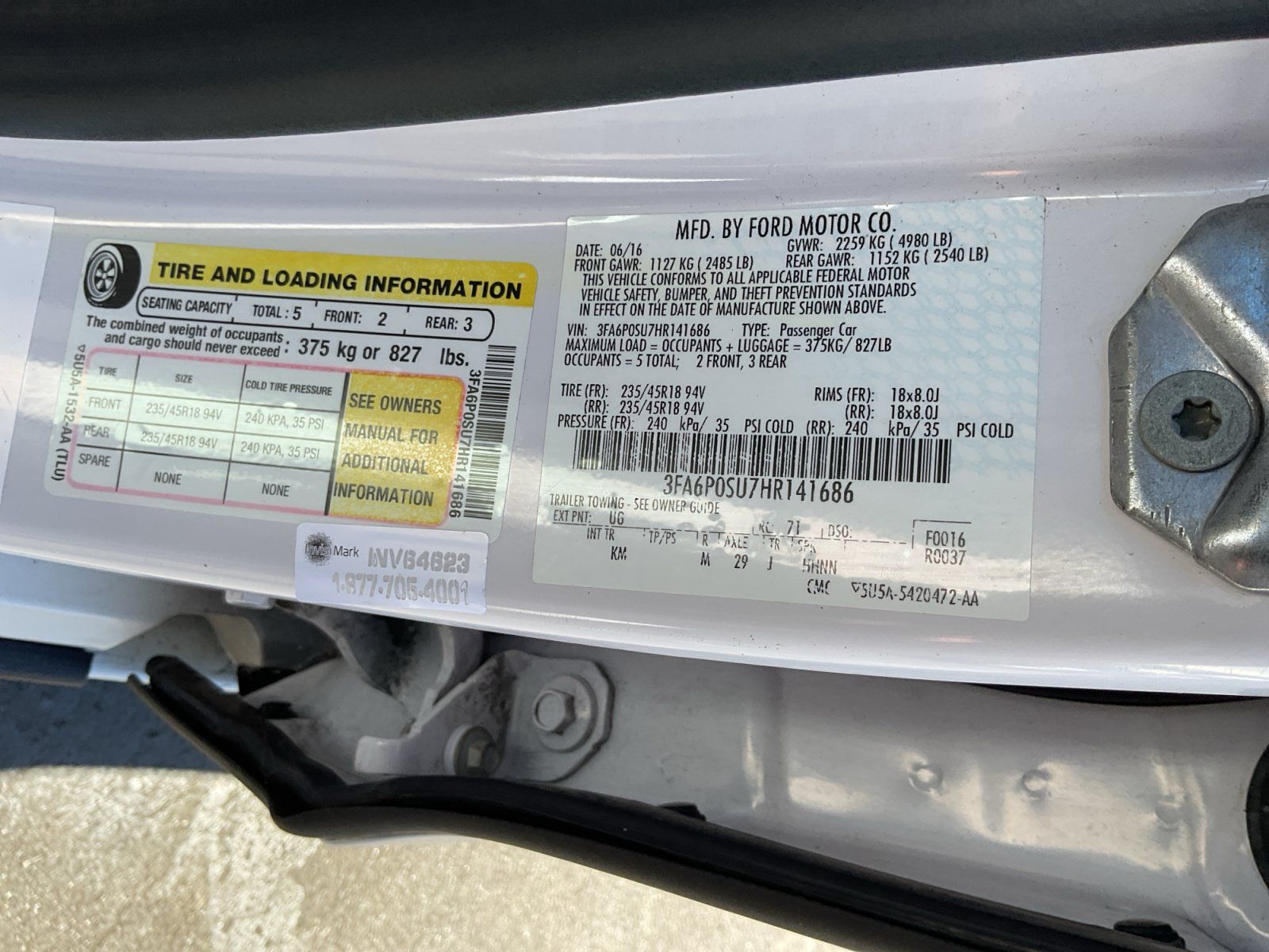 Used 2017 Ford Fusion Energi Titanium FWD image 25