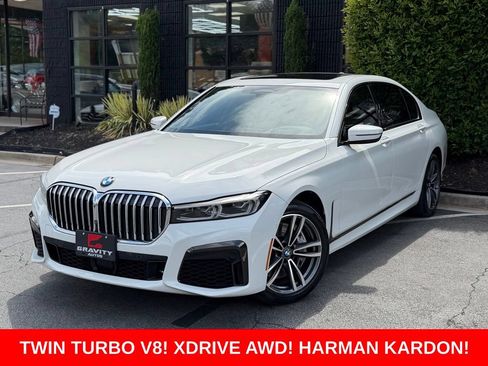Used 2021 BMW 750i xDrive w/ M Sport Package AWD/4WD image 1