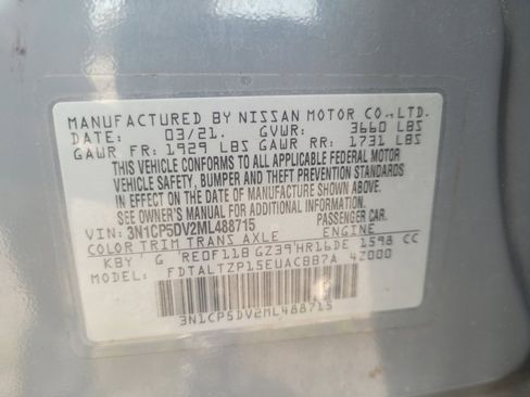 Used 2021 Nissan Kicks SR w/ SR Premium Package FWD image 33