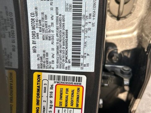 Used 2025 Ford Bronco Sport Outer Banks w/ Outer Banks Tech Package+ AWD/4WD image 29