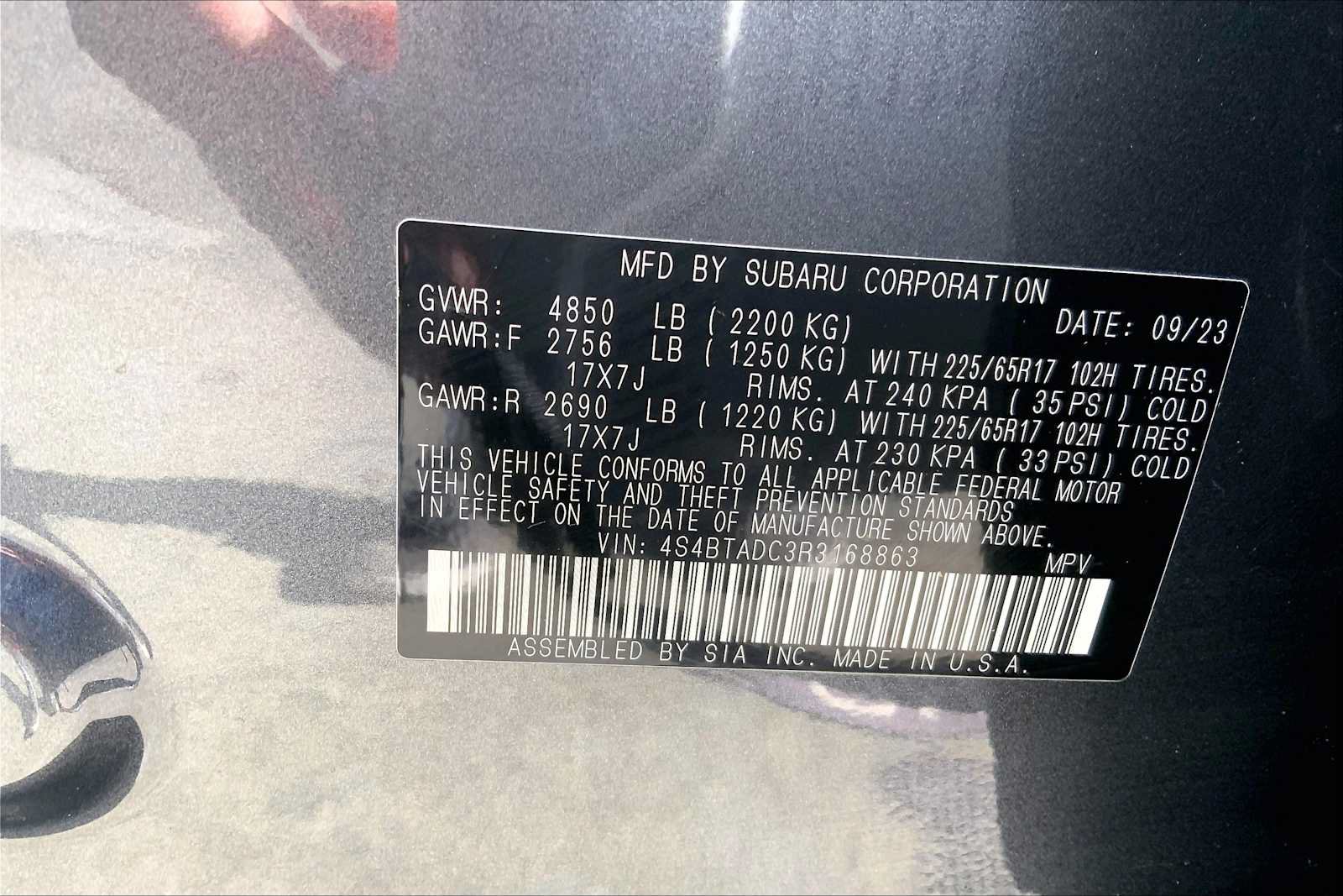 Used 2024 Subaru Outback Premium AWD/4WD image 33