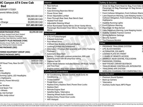 Used 2023 GMC Canyon AT4 w/ AT4 Premium Package image 9