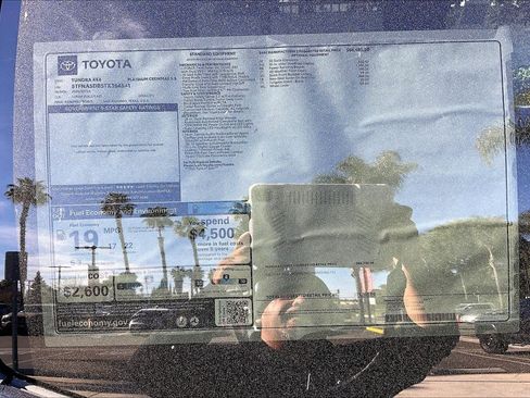 New 2026 Toyota Tundra Platinum image 22