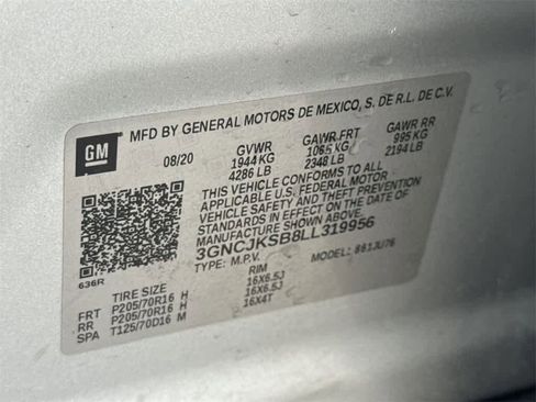 Used 2020 Chevrolet Trax LS image 22