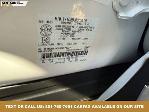 Used 2025 Ford Explorer Platinum w/ Ultimate Package image 44