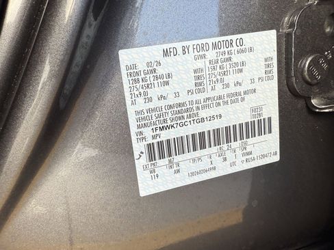 New 2026 Ford Explorer ST w/ Sun And Sound Package RWD image 30