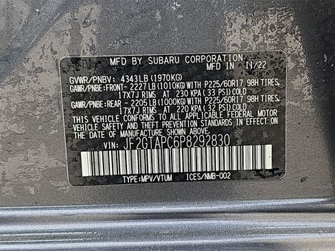 Used 2023 Subaru Crosstrek 2.0i Premium image 14