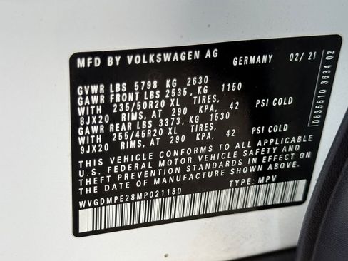 Used 2021 Volkswagen ID.4 1st Edition image 27