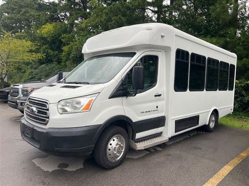 Used 2019 Ford Transit 350 156 DRW w/ Shuttle Bus Prep Package RWD image 1