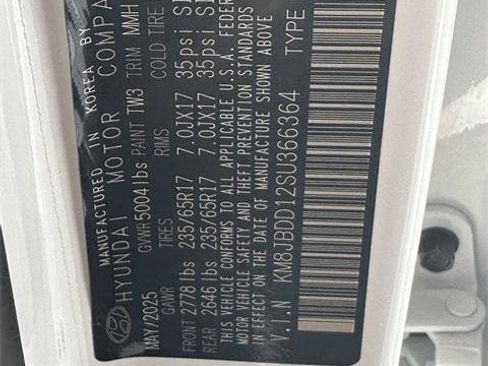 New 2025 Hyundai Tucson Blue image 31