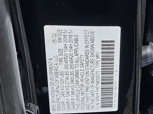 Used 2022 Honda Passport EX-L image 27