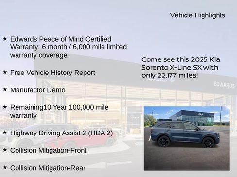 Used 2025 Kia Sorento SX AWD/4WD image 10