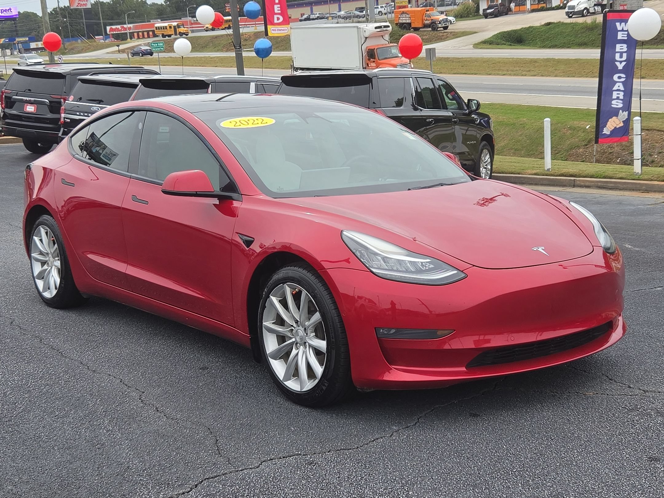 Used 2022 Tesla Model 3 Long Range AWD/4WD image 3