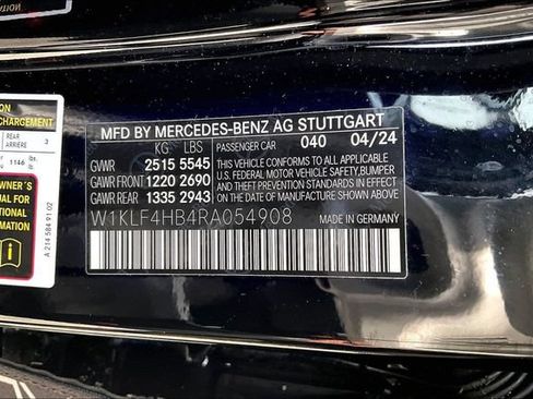 Certified 2024 Mercedes-Benz E 350 4MATIC Sedan w/ Multicontour Seating Package image 4