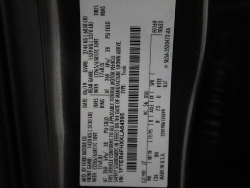 Used 2019 Ford Ranger Lariat w/ Equipment Group 501A Mid image 35