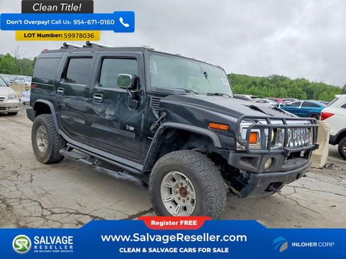 Used 2003 HUMMER H2 w/ Preferred Equipment Group AWD/4WD image 5
