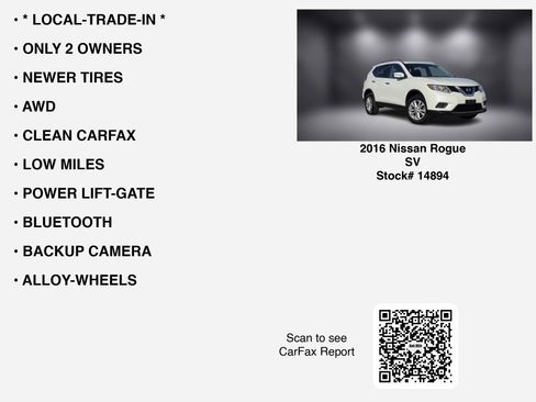 Used 2016 Nissan Rogue SV image 7