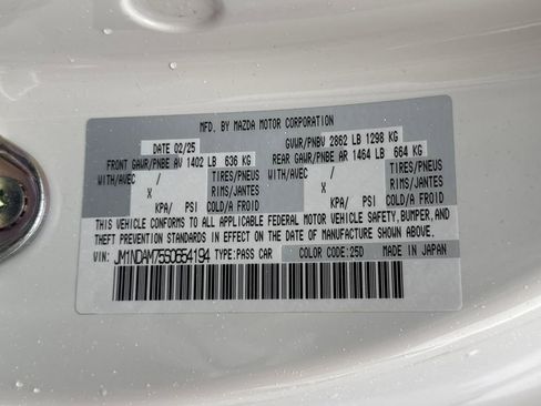 Used 2025 MAZDA MX-5 Miata RF Grand Touring w/ Weather Package image 28