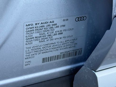 Used 2025 Audi Q5 2.0T Premium Plus w/ Premium Plus Package AWD/4WD image 76