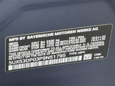 Used 2023 BMW X3 xDrive30i w/ M Sport Package image 58