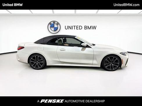 Used 2021 BMW 430i Convertible w/ M Sport Package RWD image 4