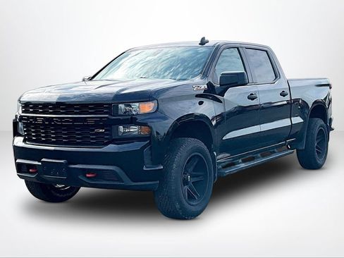 Used 2021 Chevrolet Silverado 1500 Custom Trail Boss w/ Midnight Edition AWD/4WD image 34