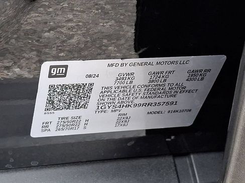 Certified 2024 Cadillac Escalade V AWD/4WD image 29