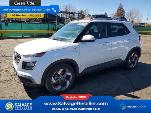 Used 2021 Hyundai Venue SEL FWD image 1