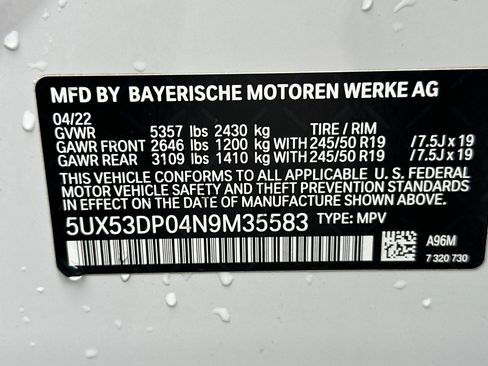 Used 2022 BMW X3 xDrive30i w/ Premium Package 2 AWD/4WD image 28
