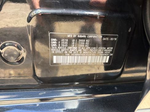 Used 2019 Subaru Legacy 2.5i Premium AWD/4WD image 33