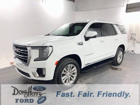 Used 2022 GMC Yukon SLT w/ SLT Premium Package image 1