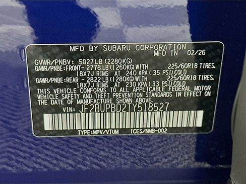 New 2026 Subaru Outback Premium image 31