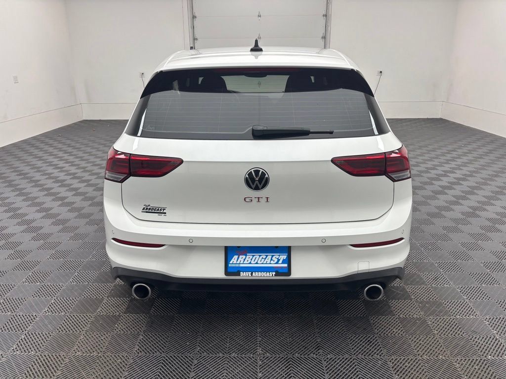 Used 2022 Volkswagen GTI SE w/ Black Wheel Package FWD image 9