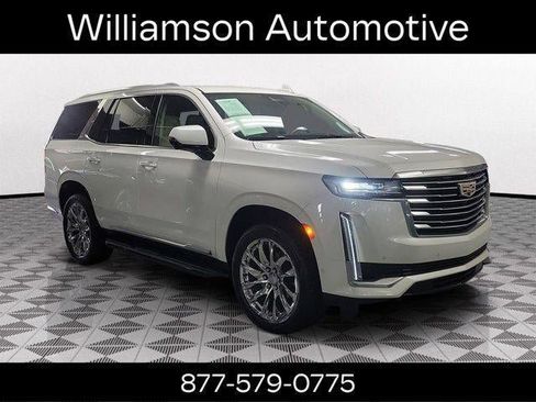 Used 2021 Cadillac Escalade Premium Luxury Platinum RWD image 1