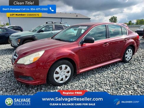 Used 2011 Subaru Legacy 2.5i AWD/4WD image 1