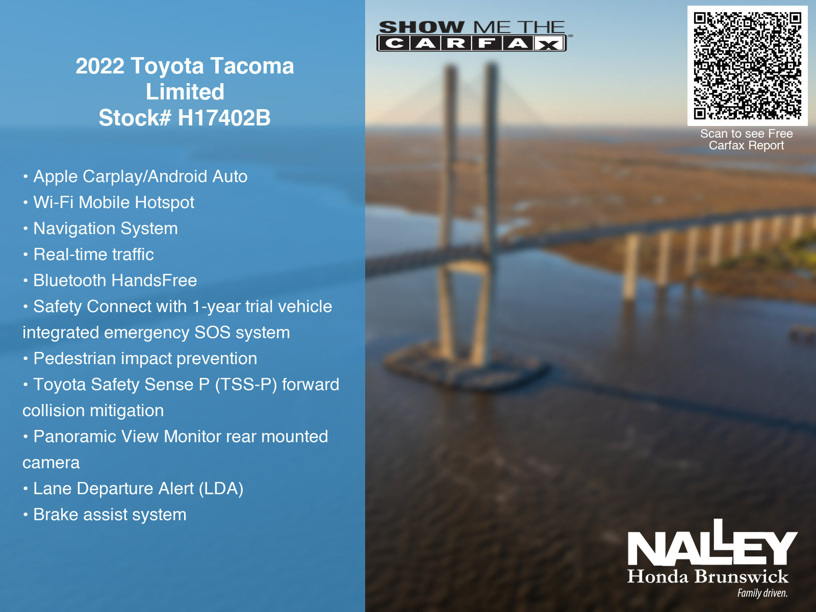 Used 2022 Toyota Tacoma Limited AWD/4WD image 7