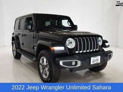 Used 2022 Jeep Wrangler Unlimited Sahara w/ LED Lighting Group
