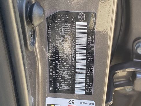 Certified 2024 Toyota Camry SE FWD image 35