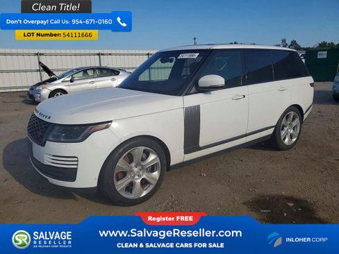 Used 2018 Land Rover Range Rover Supercharged AWD/4WD image 1