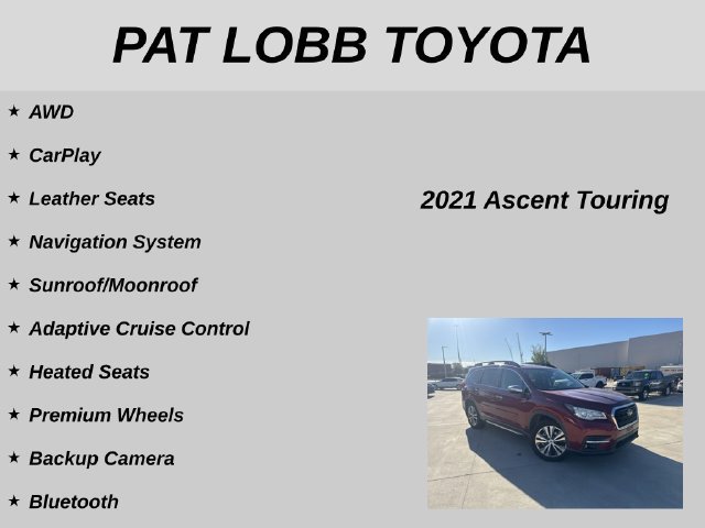 Used 2021 Subaru Ascent Touring w/ Popular Package #2A AWD/4WD image 11