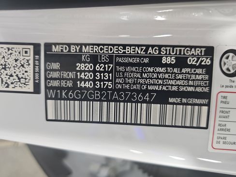New 2026 Mercedes-Benz S 580 4MATIC Sedan image 37