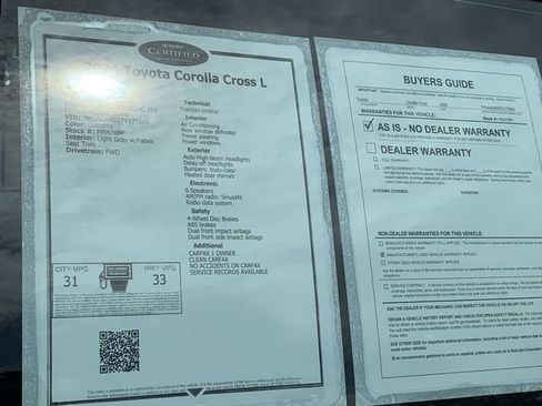 Certified 2026 Toyota Corolla Cross L FWD image 36