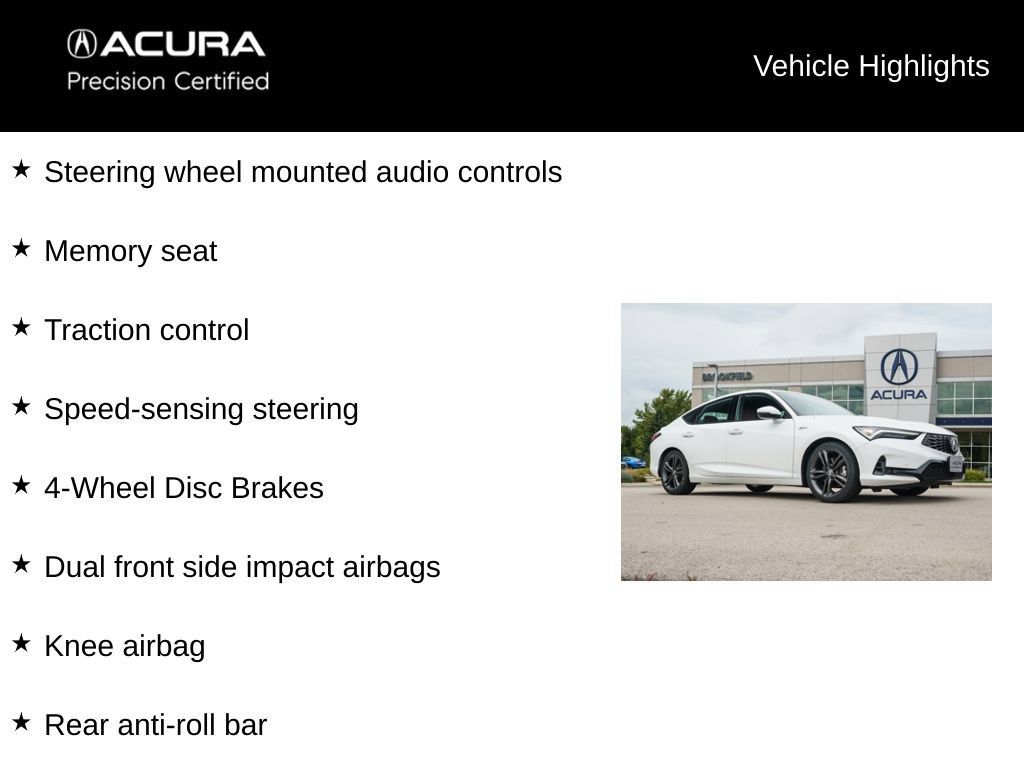 Certified 2024 Acura Integra A-Spec w/ Technology Package FWD image 9