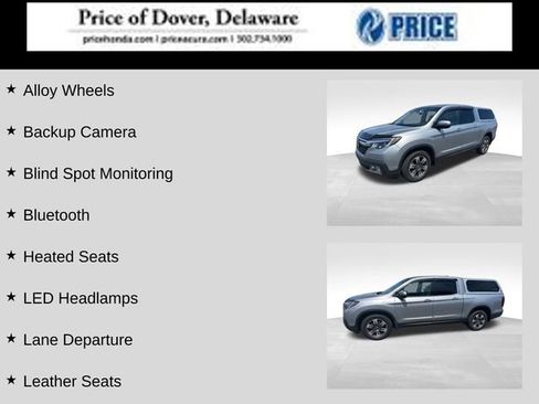 Used 2017 Honda Ridgeline RTL-E image 2