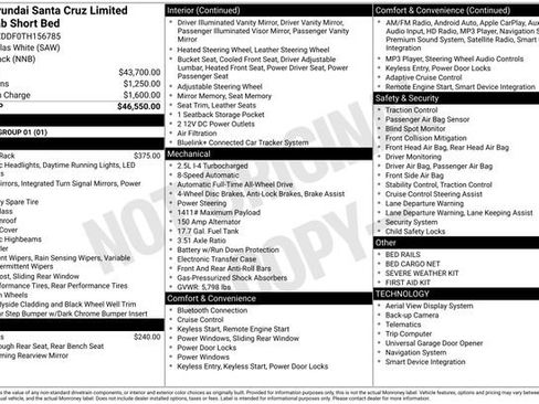 New 2026 Hyundai Santa Cruz Limited image 5