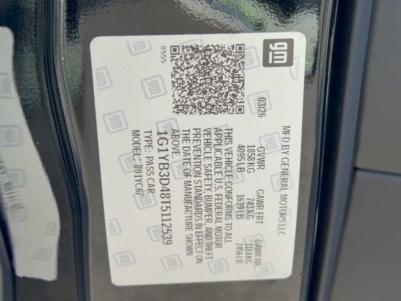 Certified 2026 Chevrolet Corvette Stingray Preferred Conv w/ Battery Protection Package RWD image 32